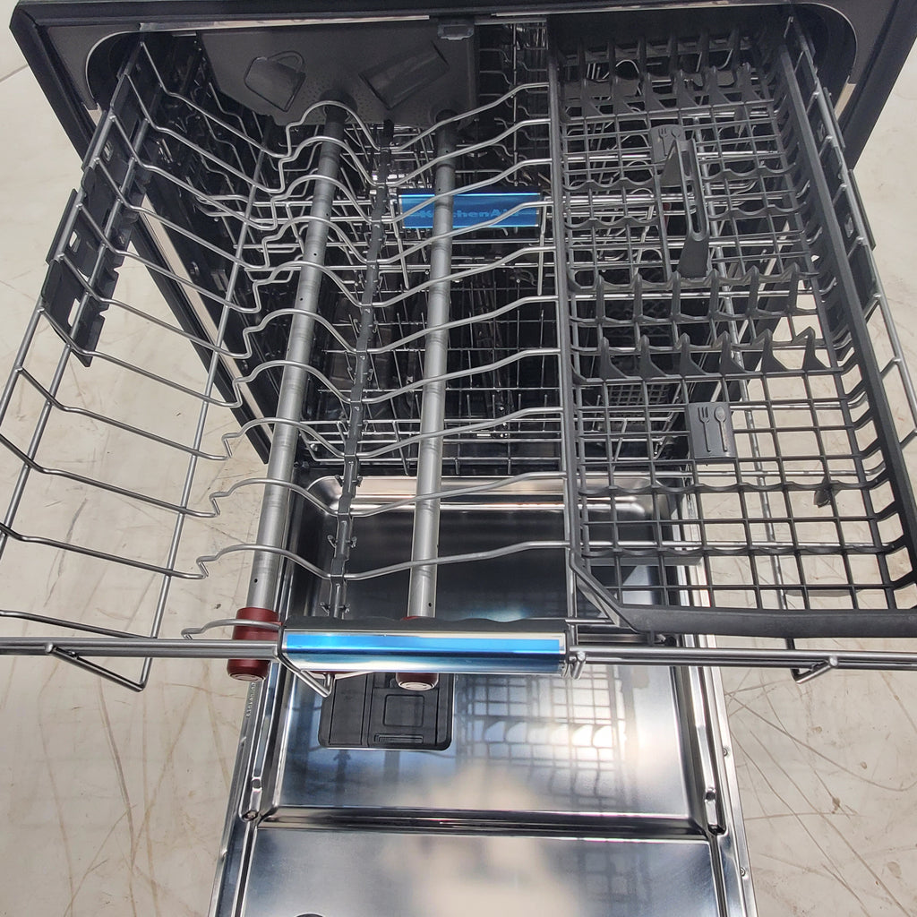 Pictures of Kitchenaid 39 DBA Dishwasher In PrintShield™ Finish With Third Level Utensil Rack - Open Box - Neu Appliance Outlet - Discount Appliance Outlet in Austin, Tx