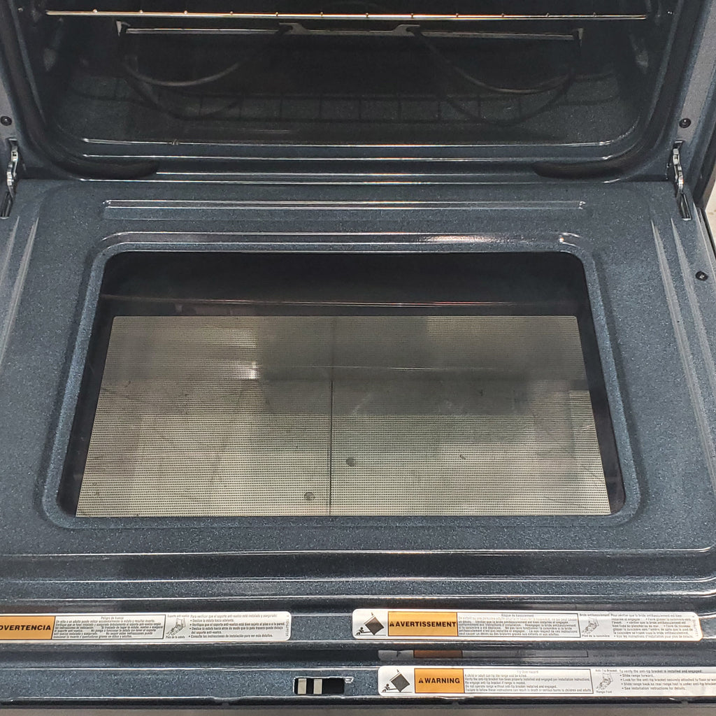 Pictures of Whirlpool Stainless Steel 5.3 cu ft Electric Range with 4 Radiant Elements and a Dual Element - Certified Refurbished - Neu Appliance Outlet - Discount Appliance Outlet in Austin, Tx