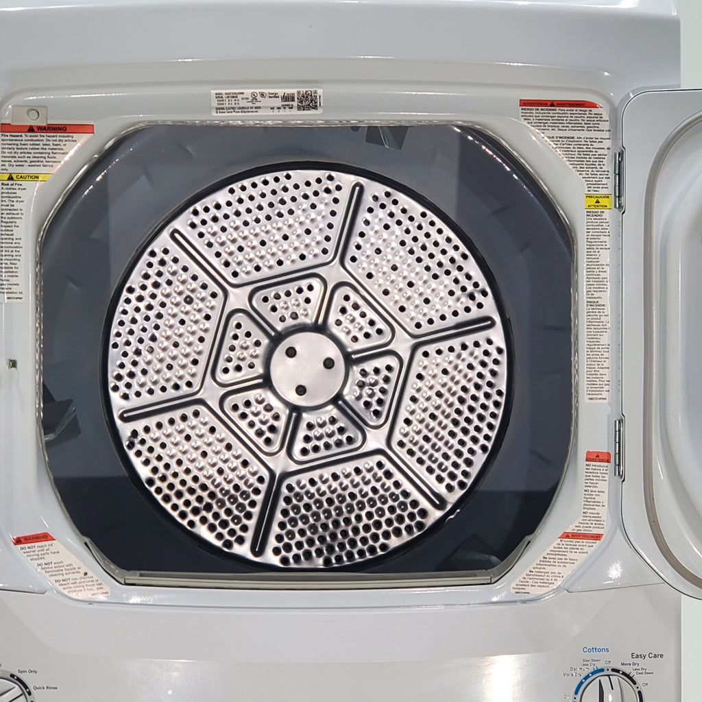 Pictures of GE 3.2 cu. ft. Washer and 5.9 cu. ft. Electric Dryer Laundry Center with Rotary- Electromagnetic Controls - Certified Refurbished - Neu Appliance Outlet - Discount Appliance Outlet in Austin, Tx