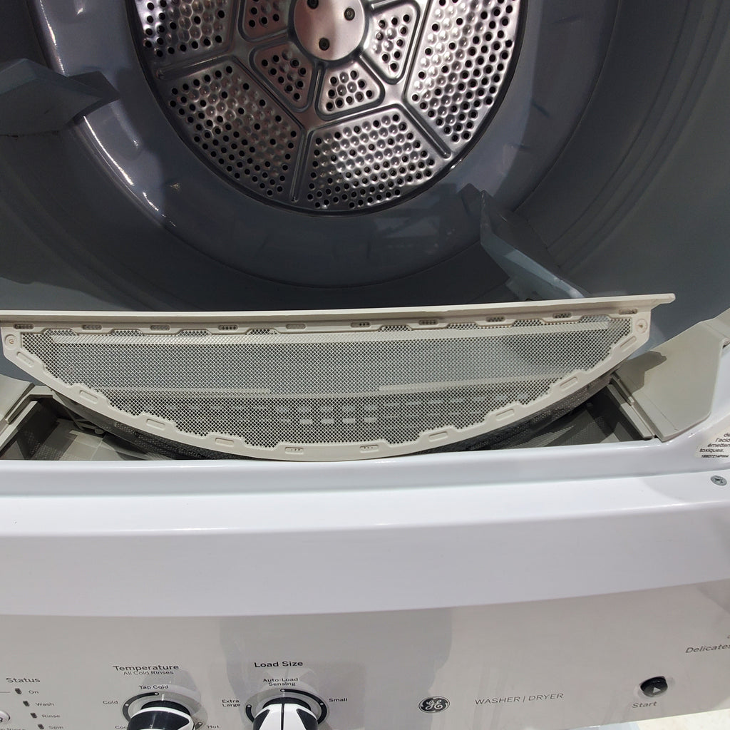 Pictures of GE 3.2 cu. ft. Washer and 5.9 cu. ft. Electric Dryer Laundry Center with Rotary- Electromagnetic Controls - Certified Refurbished - Neu Appliance Outlet - Discount Appliance Outlet in Austin, Tx