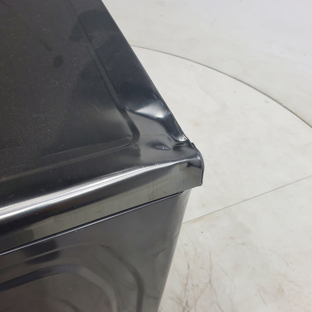 Pictures of Platinum Samsung 7.5 cu. ft. Front Load Electric Dryer with Steam - Scratch & Dent - Minor - Neu Appliance Outlet - Discount Appliance Outlet in Austin, Tx