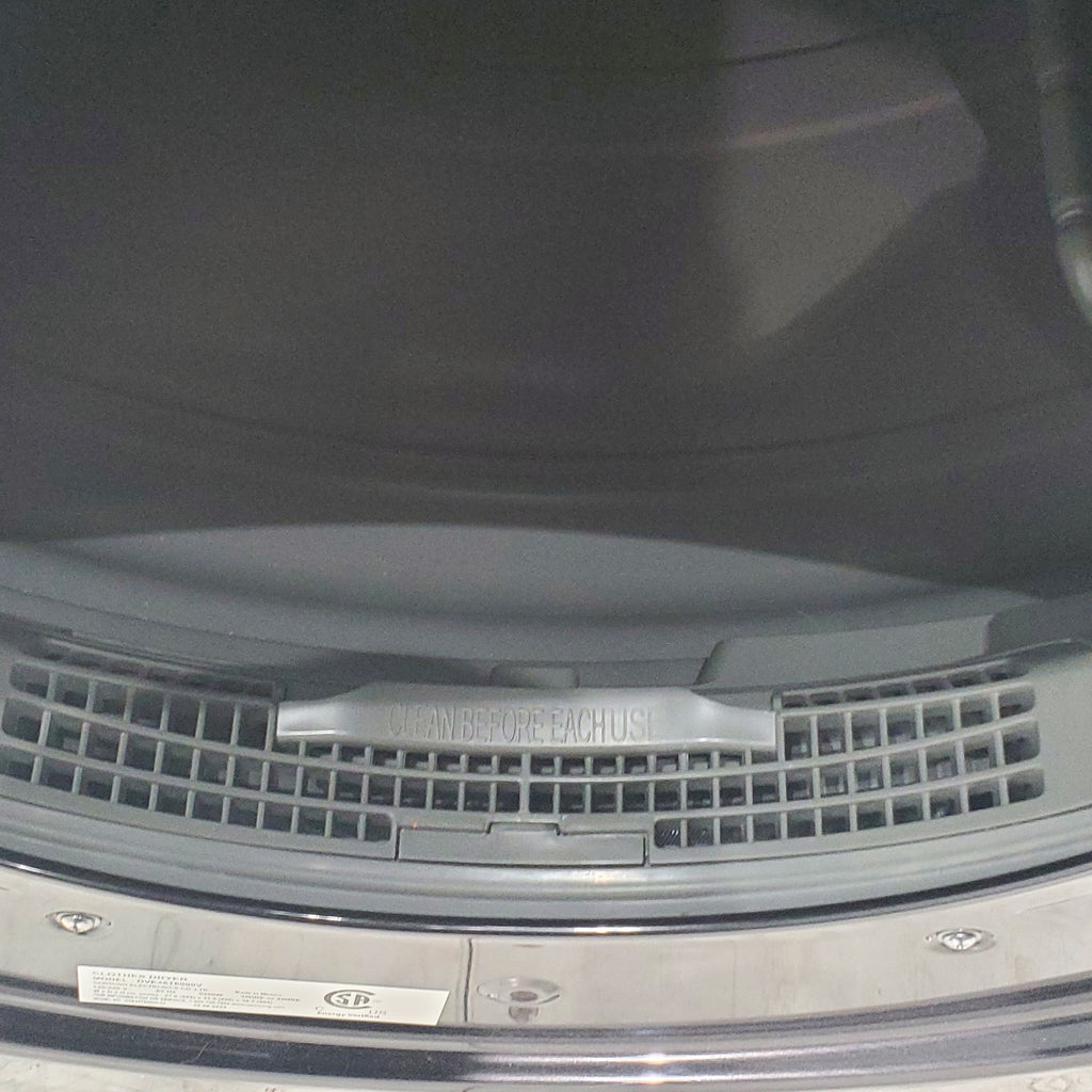 Pictures of Brushed Black Samsung 7.5 cu. ft. Frontload Electric Dryer with Sensor Dry - Scratch & Dent - Minor - Neu Appliance Outlet - Discount Appliance Outlet in Austin, Tx