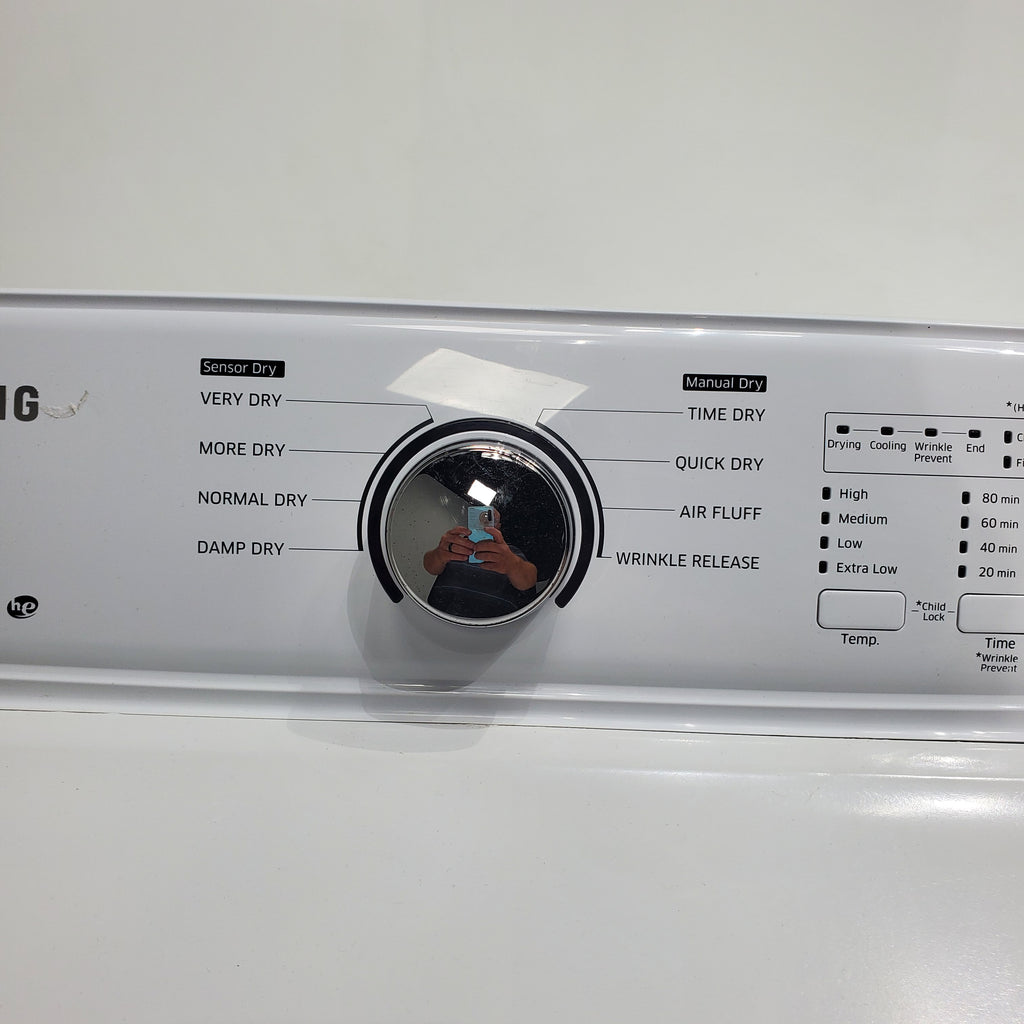 Pictures of Samsung 7.2 cu. ft. Gas Dryer with Stainless Drum - Scratch & Dent - Minor - Neu Appliance Outlet - Discount Appliance Outlet in Austin, Tx