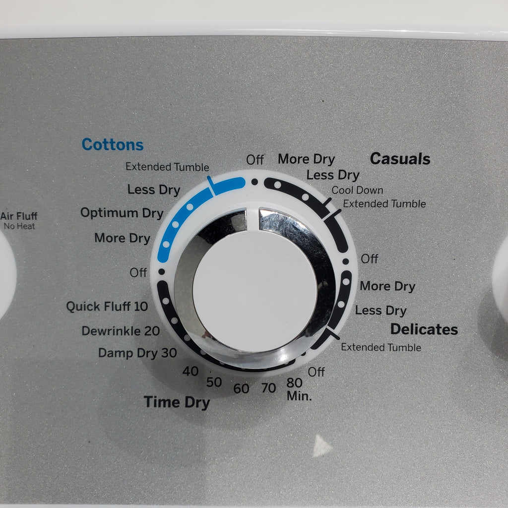 Pictures of ENERGY STAR GE. 4.2 cu. ft. Top Load Washing Machine with Stain Removal Guide and HE GE 7.2 cu. ft. Electric Dryer with HE Sensor Dry - Certified Refurbished - Neu Appliance Outlet - Discount Appliance Outlet in Austin, Tx