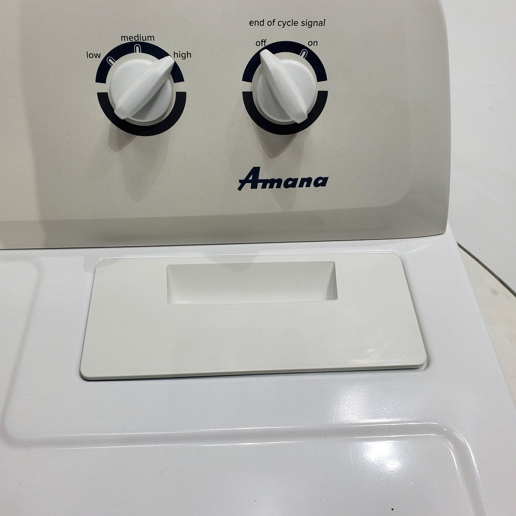 Pictures of Amana 3.8 cu. ft. Top Load Washing Machine with Deep Water Wash Option and Amana 7.0 cu. ft. Electric Dryer with Automatic Cycles - Certified Refurbished - Neu Appliance Outlet - Discount Appliance Outlet in Austin, Tx