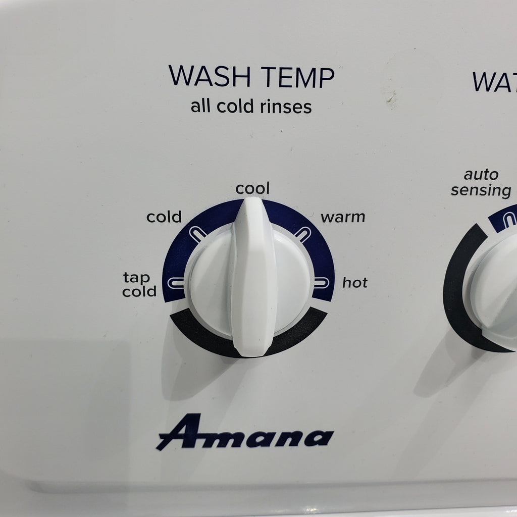 Pictures of Amana 3.8 cu. ft. Top Load Washing Machine with Deep Water Wash Option and Amana 7.0 cu. ft. Electric Dryer with Automatic Cycles - Certified Refurbished - Neu Appliance Outlet - Discount Appliance Outlet in Austin, Tx