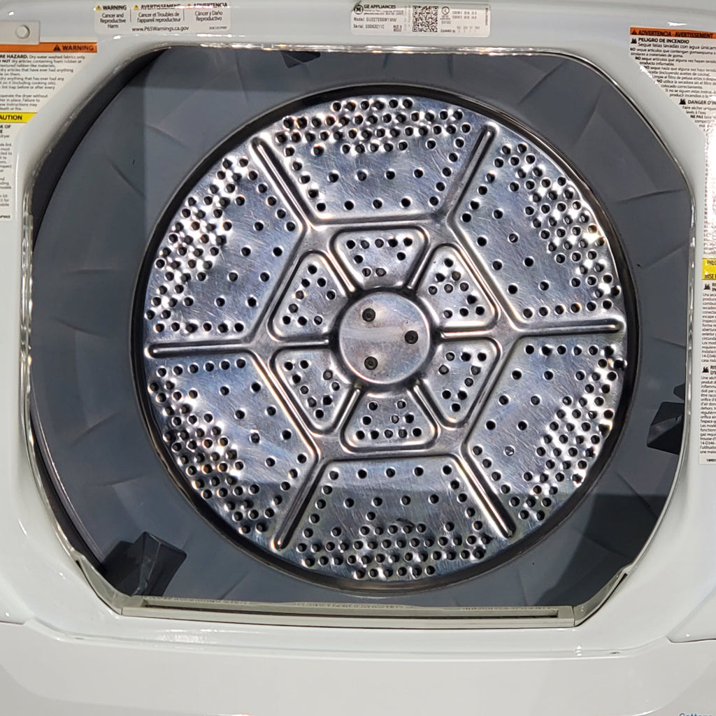 Pictures of GE 3.8 cu. ft. Laundry Center Washer and 5.9 cu. ft. Electric Dryer with Electro-Mechanical Rotary Dial Controls - Certified Refurbished - Neu Appliance Outlet - Discount Appliance Outlet in Austin, Tx