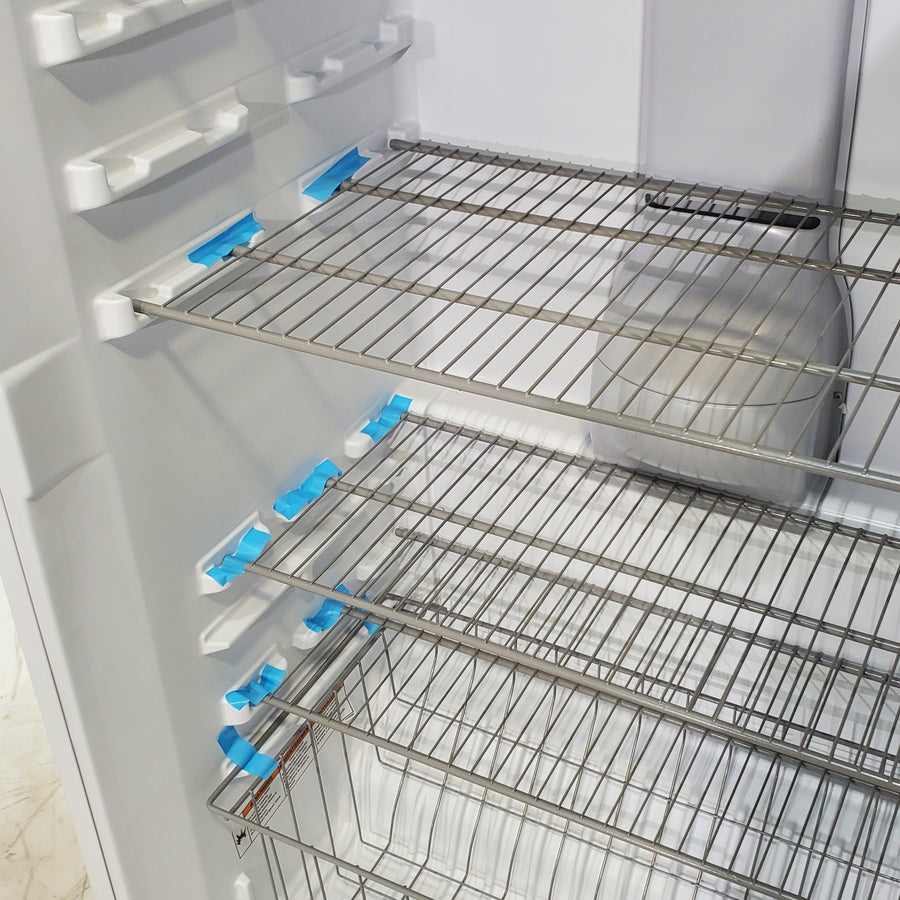 34 in. Wide White Whirlpool 19.65 cu. ft. Upright Freezer with Fast Freeze - Scratch & Dent - Minor