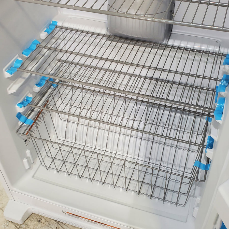 34 in. Wide White Whirlpool 19.65 cu. ft. Upright Freezer with Fast Freeze - Scratch & Dent - Minor