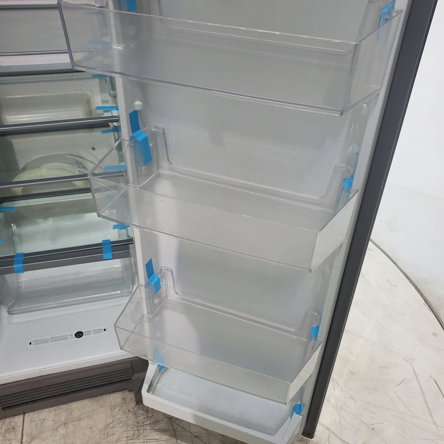 33 in. Wide Fingerprint-Resistant Stainless Steel Whirlpool 21.4 cu. ft. Side by Side Refrigerator with In Door Ice and Water Dispenser - Certified Refurbished
