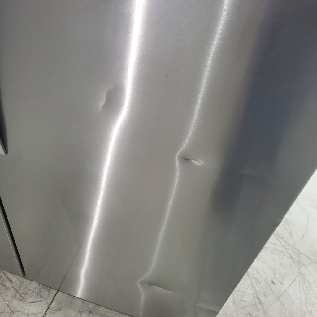 Pictures of 33 in. Wide Fingerprint-Resistant Stainless Steel Whirlpool 21.4 cu. ft. Side by Side Refrigerator with In Door Ice and Water Dispenser - Certified Refurbished - Neu Appliance Outlet - Discount Appliance Outlet in Austin, Tx