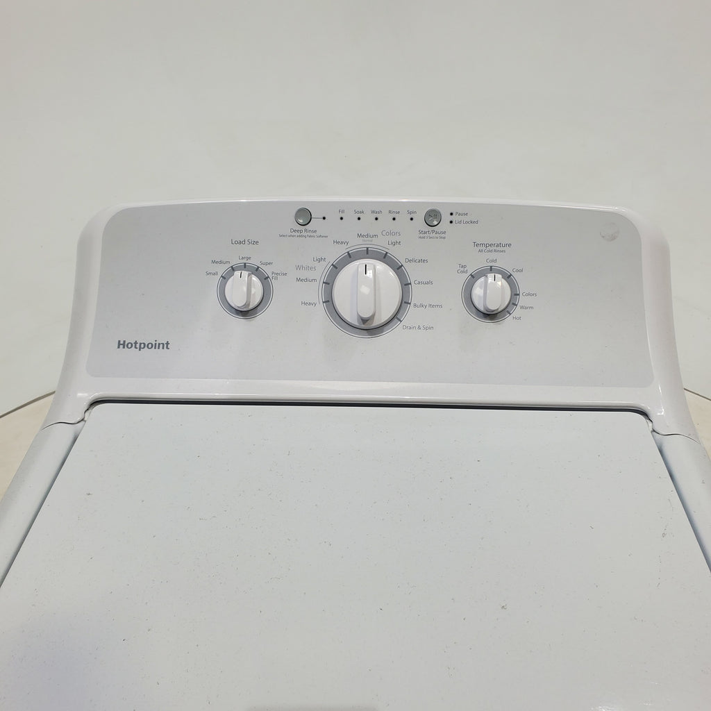 Pictures of Hotpoint 3.8 cu. ft. Top Load Washing Machine with Stainless Steel Basket - Certified Refurbished - Neu Appliance Outlet - Discount Appliance Outlet in Austin, Tx