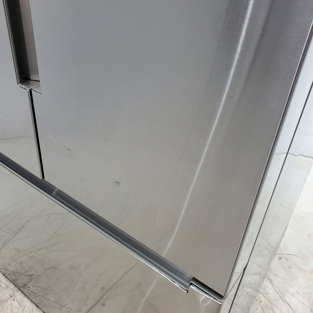 Pictures of ﻿Bosch 800 Series Stainless Steel 36 inch Wide 20.8 cu. ft. Smart Counter Depth French Door Refrigerator with Internal Water and Ice - Scratch & Dent - Moderate - Neu Appliance Outlet - Discount Appliance Outlet in Austin, Tx