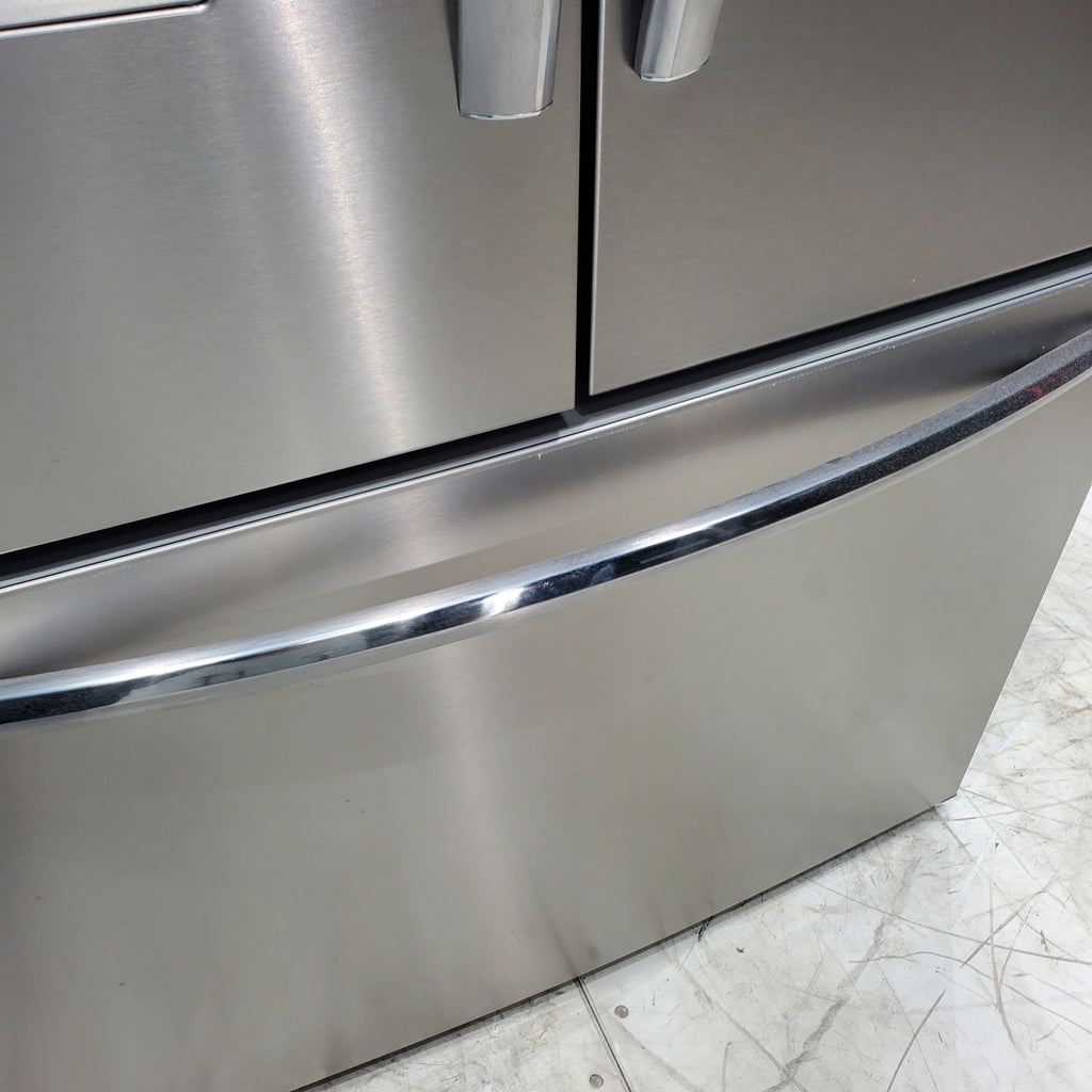 Pictures of Smudge-Proof Stainless Steel ENERGY STAR Frigidaire Gallery 27.8 cu. ft. 3 Door French Door Refrigerator with Dual Ice Maker- Scratch & Dent - Minor - Neu Appliance Outlet - Discount Appliance Outlet in Austin, Tx