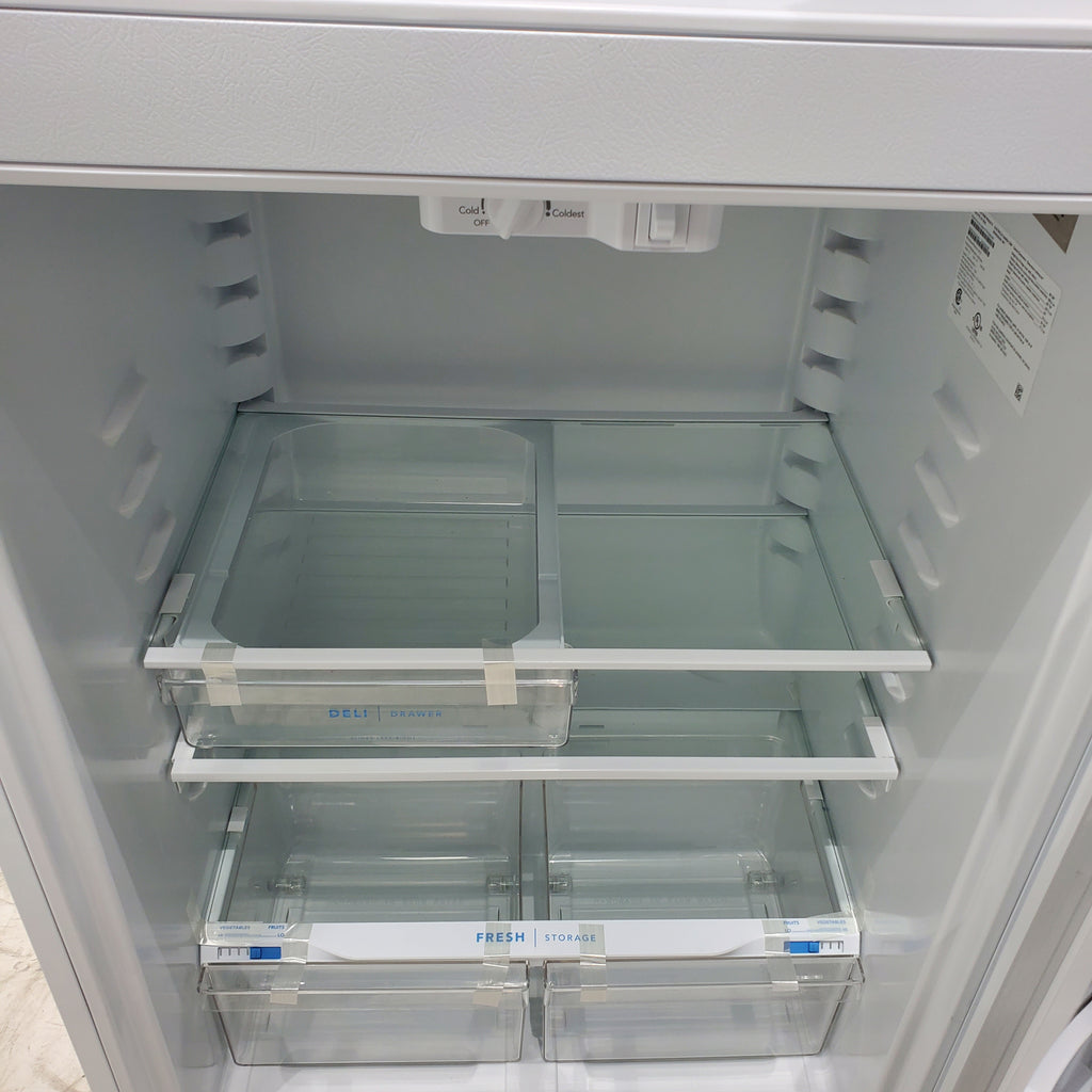 Pictures of 30 in. Width White Frigidaire 18.3 cu. ft. Top Freezer Refrigerator with EvenTemp Cooling System - Certified Refurbished - Neu Appliance Outlet - Discount Appliance Outlet in Austin, Tx