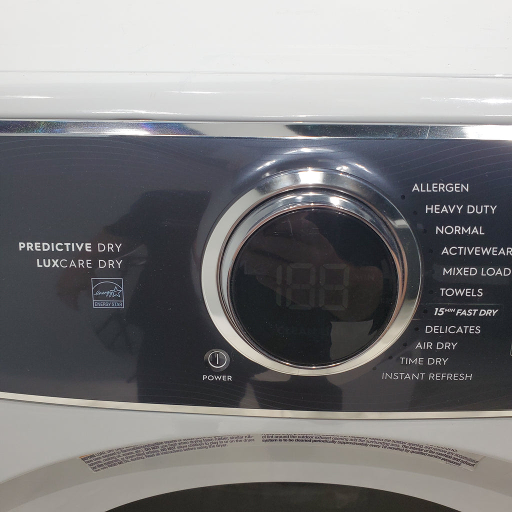 Pictures of Electrolux 600 Series ENERGY STAR 8.0 cu ft Steam Gas Dryer with Predictive Dry - Scratch & Dent - Minor - Neu Appliance Outlet - Discount Appliance Outlet in Austin, Tx