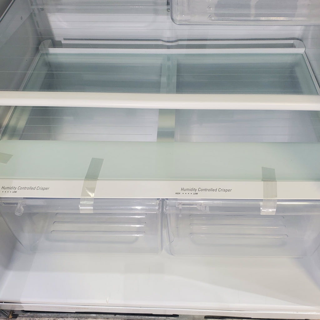 Pictures of 33" Wide Maytag White 20.9 cu ft Top Freezer Refrigerator with Adjustable Shelving and Icemaker - Certified Refurbished - Neu Appliance Outlet - Discount Appliance Outlet in Austin, Tx