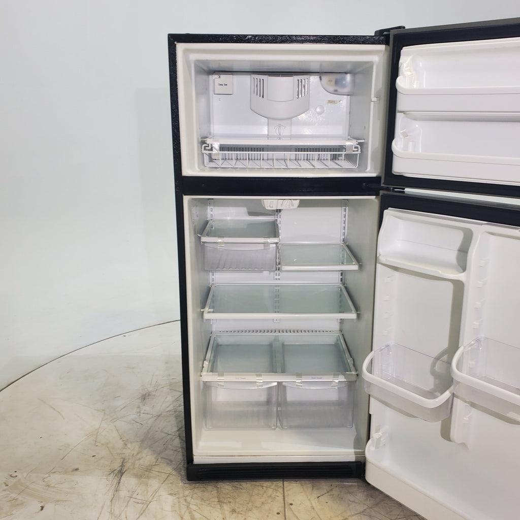 Pictures of 30" Wide Frigidaire Gallery Stainless Steel 18.3-cu ft Top-Freezer Refrigerator with Adjustable Spill Proof Glass - Certified Refurbished - Neu Appliance Outlet - Discount Appliance Outlet in Austin, Tx