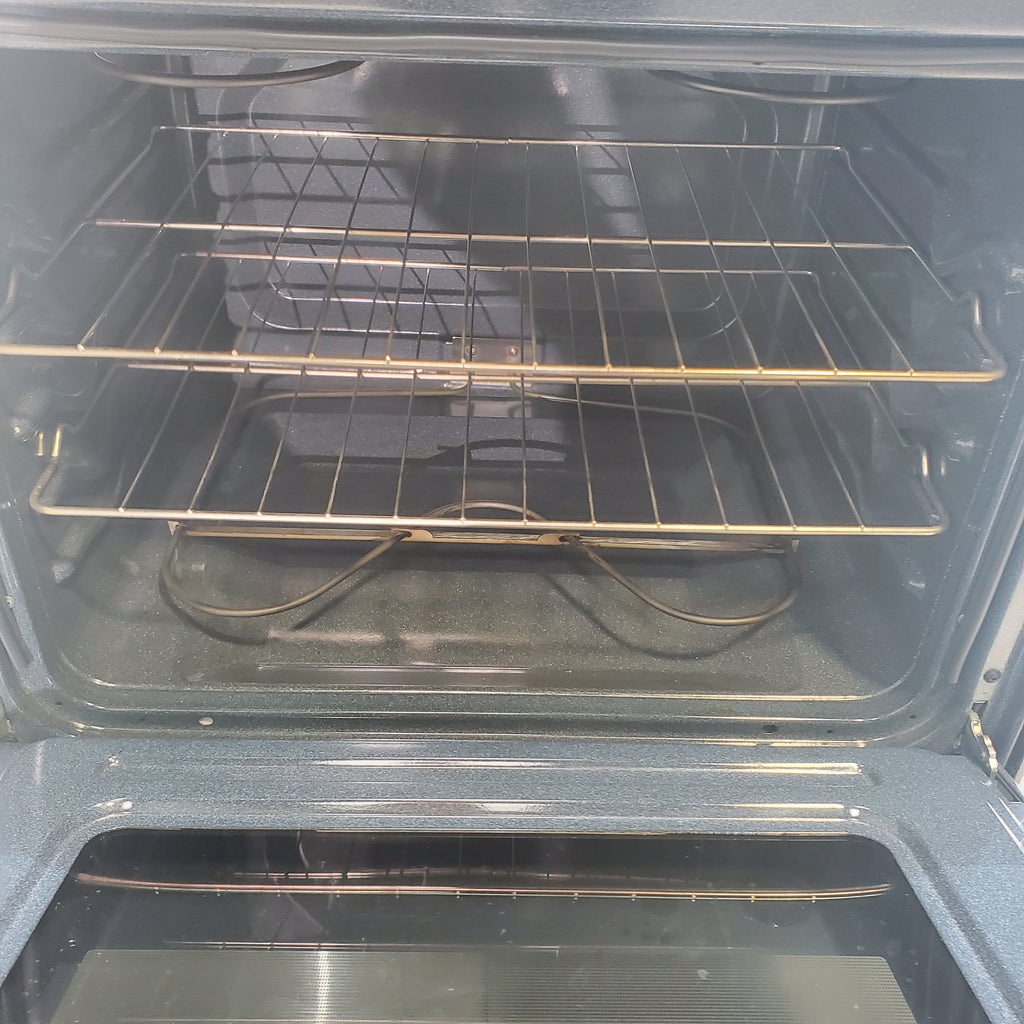 Pictures of Stainless Steel Whirlpool 5.3 cu. ft. 5 Heating Element Freestanding Electric Range with FlexHeat Dual Radiant Element and Frozen Bake Technology- Certified Refurbished - Neu Appliance Outlet - Discount Appliance Outlet in Austin, Tx