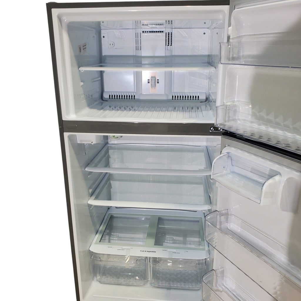 Pictures of 33" Wide 24 cu ft Top Freezer Refrigerator with Internal Water Dispenser and LED Lighting - Scratch & Dent - Minor - Neu Appliance Outlet - Discount Appliance Outlet in Austin, Tx