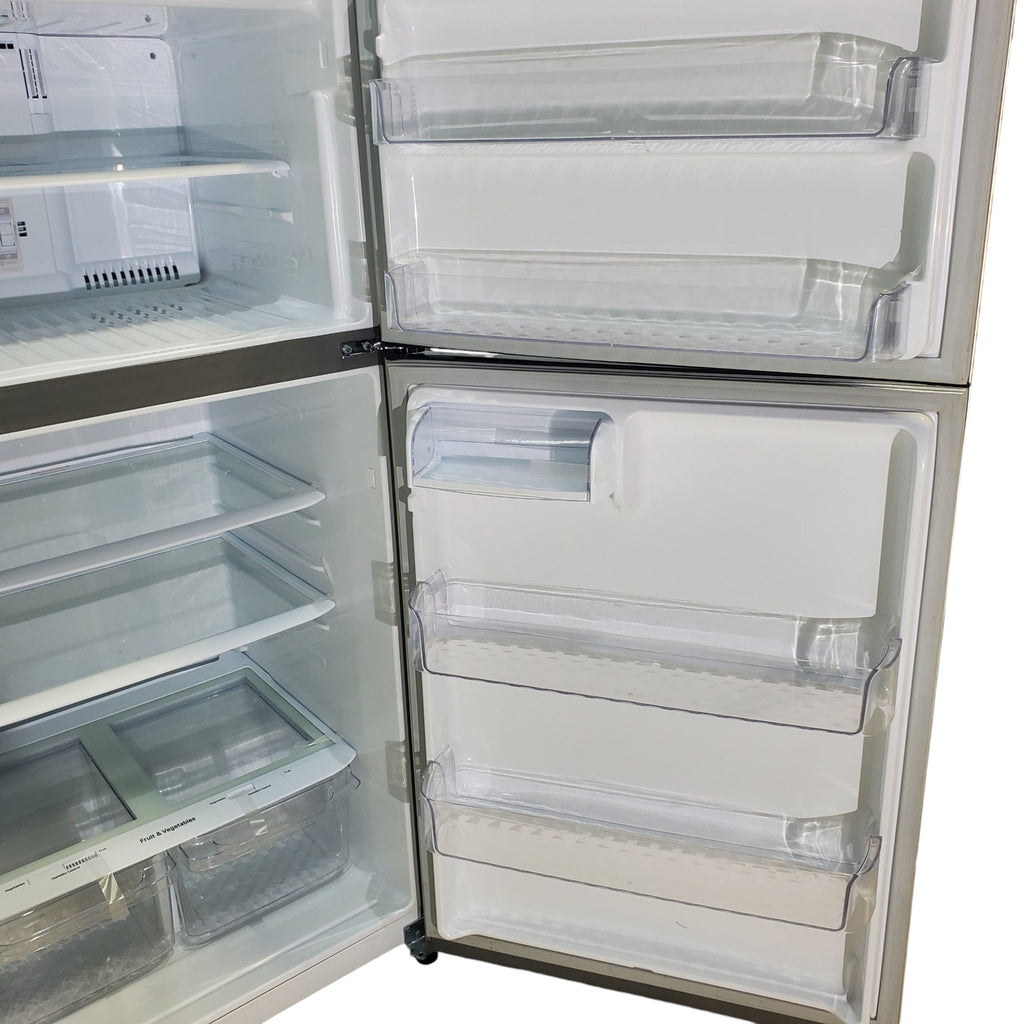 Pictures of 33" Wide 24 cu ft Top Freezer Refrigerator with Internal Water Dispenser and LED Lighting - Scratch & Dent - Minor - Neu Appliance Outlet - Discount Appliance Outlet in Austin, Tx