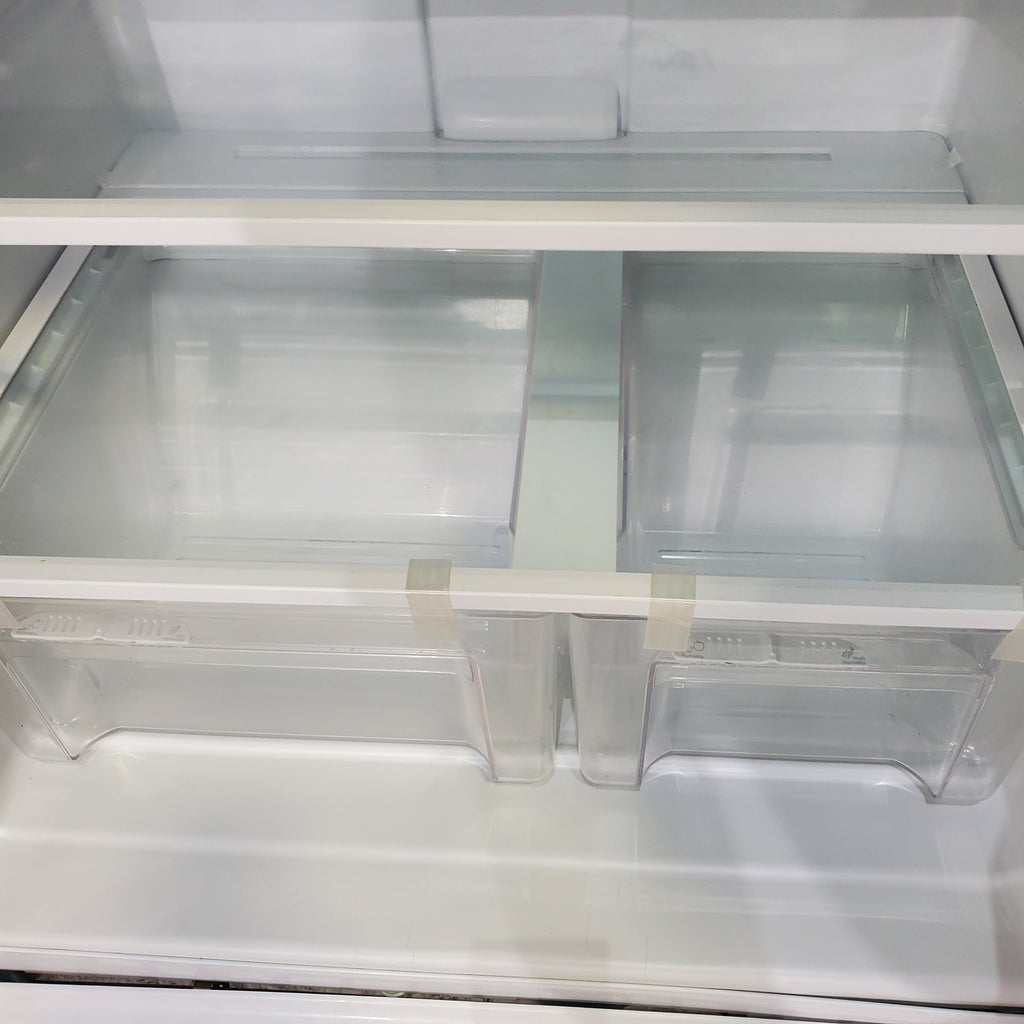 Pictures of 32.5" Wide Whirlpool 21 cu ft Capacity Top Freezer Refrigerator with Can Caddy Storage - Certified Refurbished - Neu Appliance Outlet - Discount Appliance Outlet in Austin, Tx