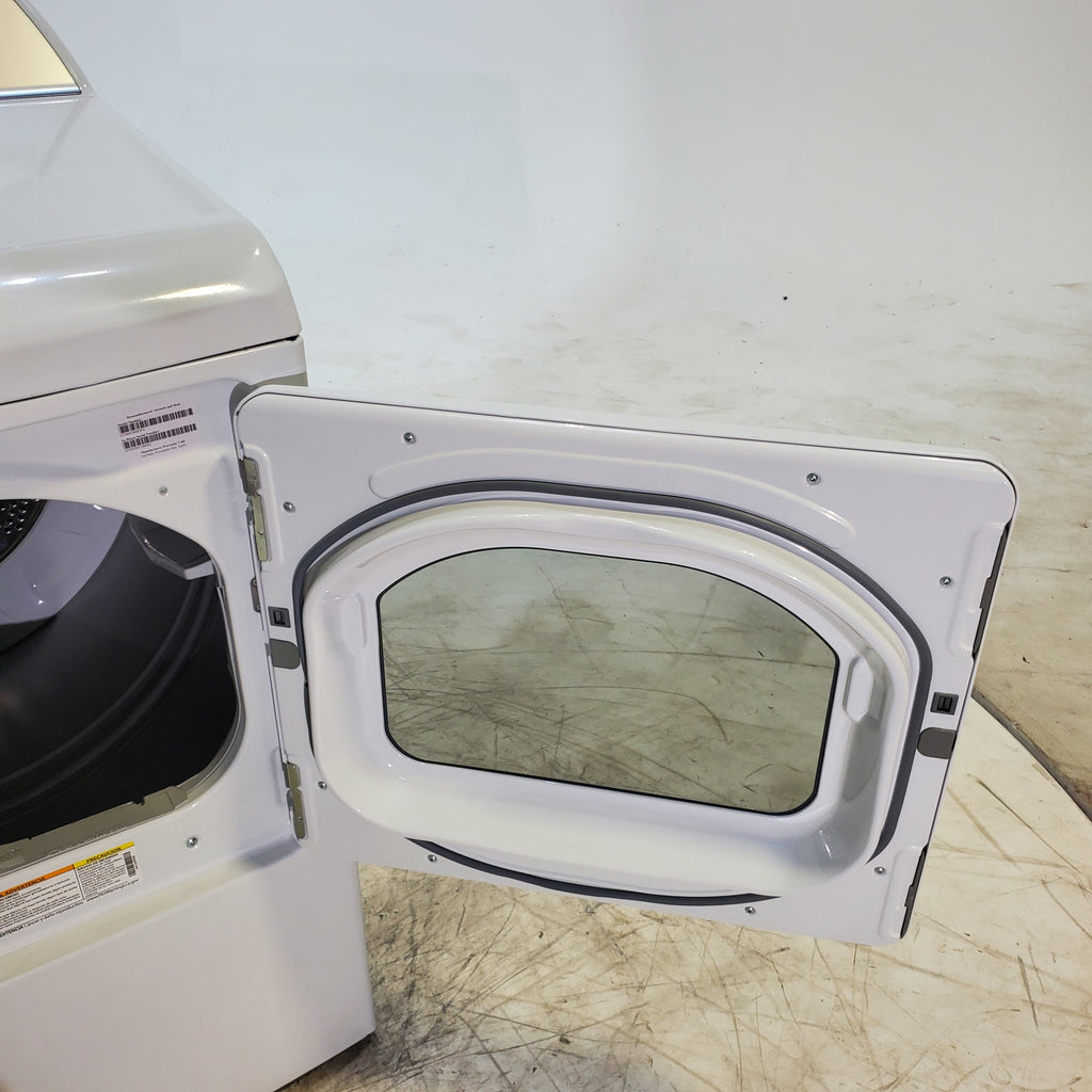 Pictures of GE Profile™ ENERGY STAR® 7.4 cu. ft. Capacity aluminized alloy drum Electric Dryer with Sanitize Cycle and Sensor Dry - Scratch & Dent - Minor - Neu Appliance Outlet - Discount Appliance Outlet in Austin, Tx