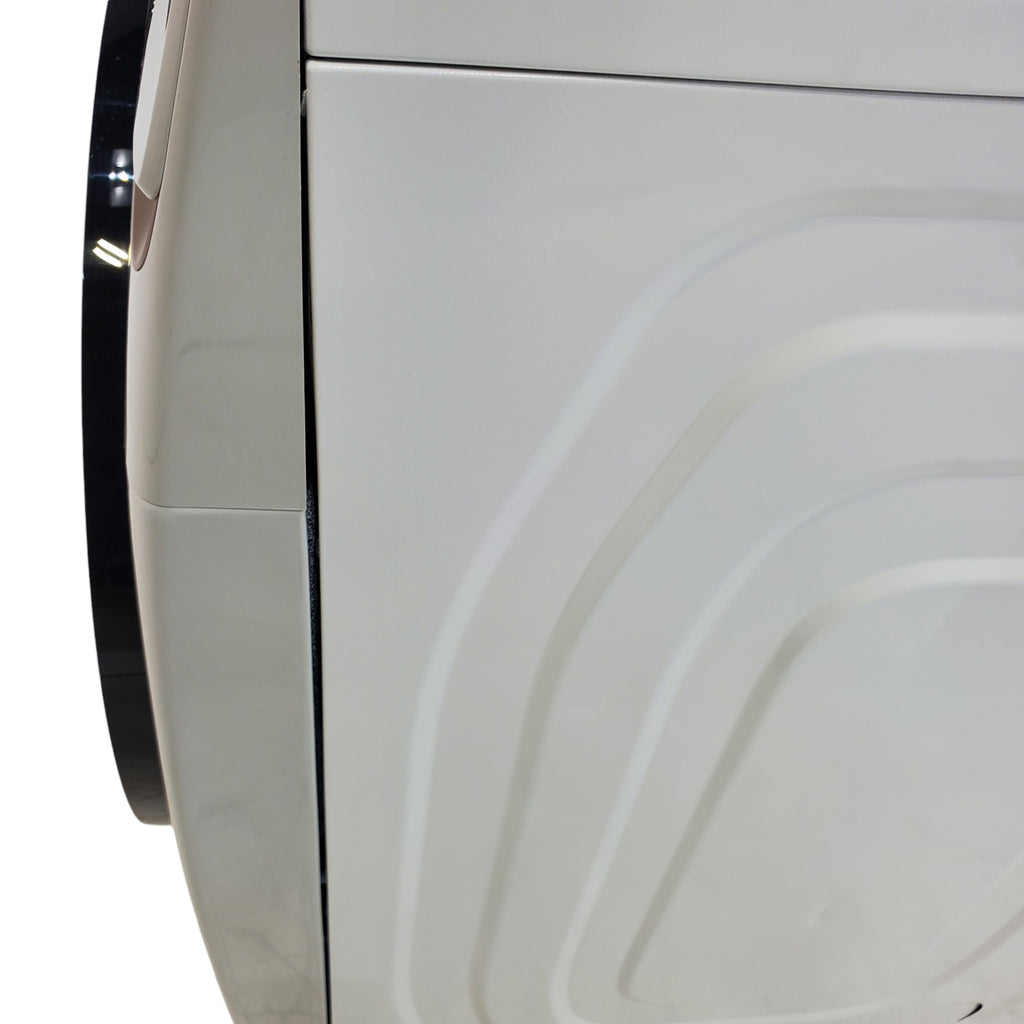 Pictures of Samsung Ivory 5.0 cu. ft. Extra Large Capacity Smart Front Load Washer with Super Speed Wash WF50BG8300AEUS and Steam and 7.5 cu. ft. Smart Electric Dryer with Steam Sanitize+ and Sensor Dry DVE50BG8300EA3 - Neu Appliance Outlet - Discount Appliance Outlet in Austin, Tx