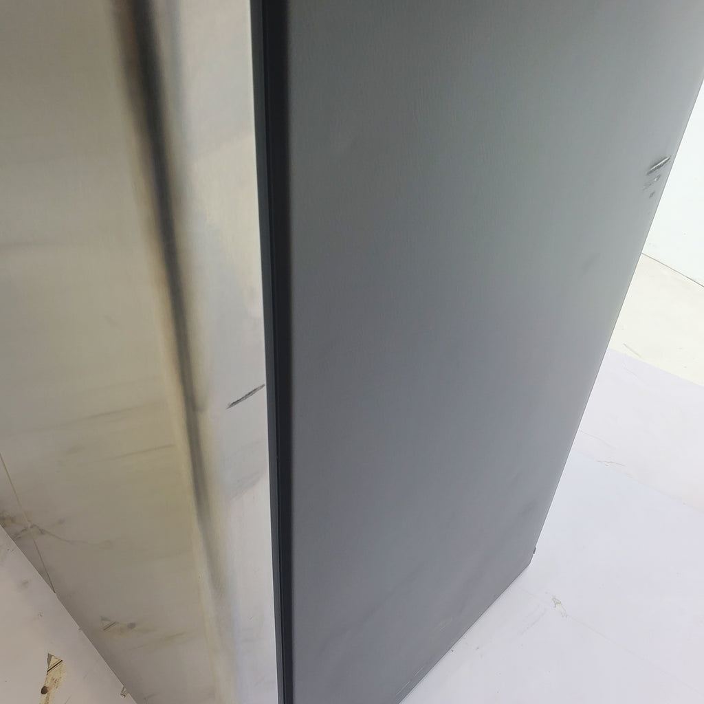 Pictures of GE Stainless Steel 21.9 Cu. Ft. Counter-Depth Side-By-Side Refrigerator with Fresh Food Multi-Level Drawers - Scratch & Dent - Moderate - Neu Appliance Outlet - Discount Appliance Outlet in Austin, Tx