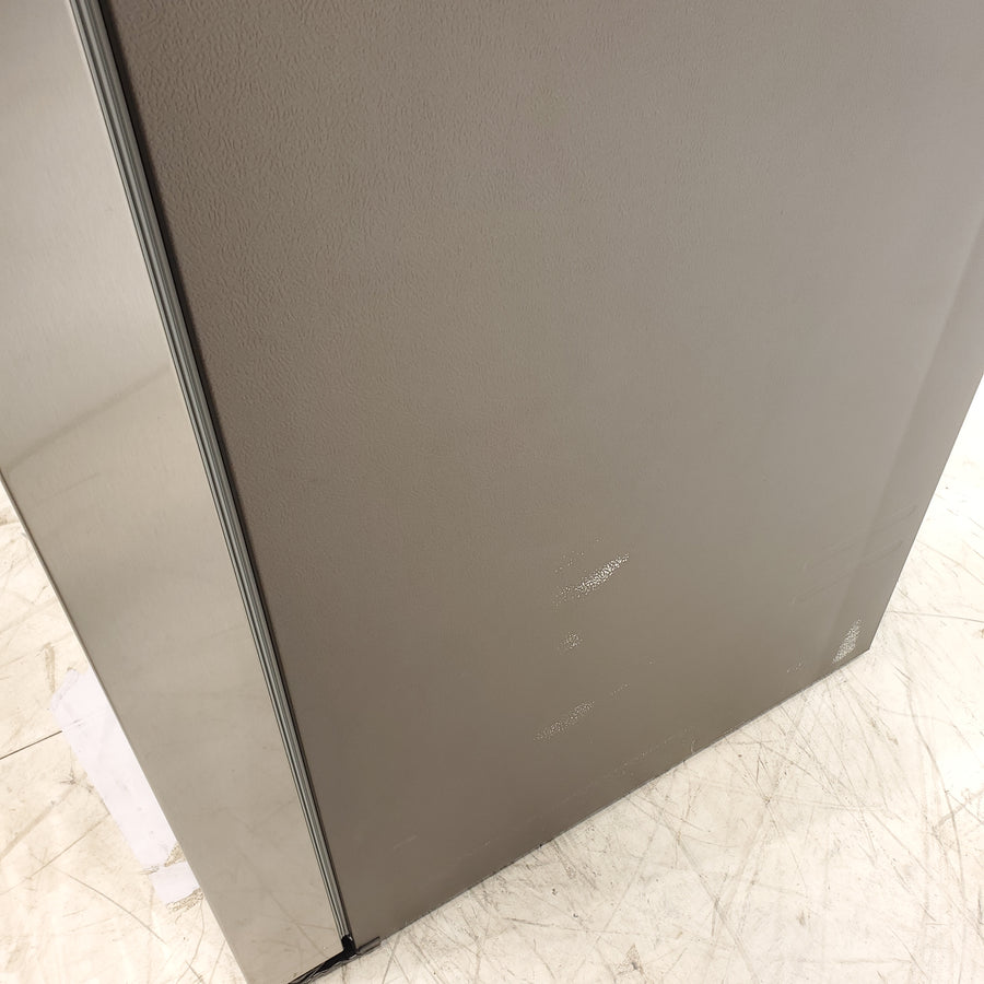 Fingerprint Resistant Stainless Steel ENERGY STAR Samsung 27.4 cu. ft. Side by Side Refrigerator with Exterior Water and Ice Dispenser - Scratch & Dent - Moderate