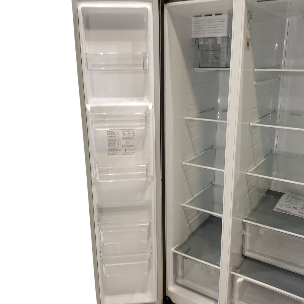 Pictures of LG Stainles Steel 28 cu.ft. Capacity Side-by-Side Refrigerator with External Water Dispenser - Scratch & Dent - Minor - Neu Appliance Outlet - Discount Appliance Outlet in Austin, Tx