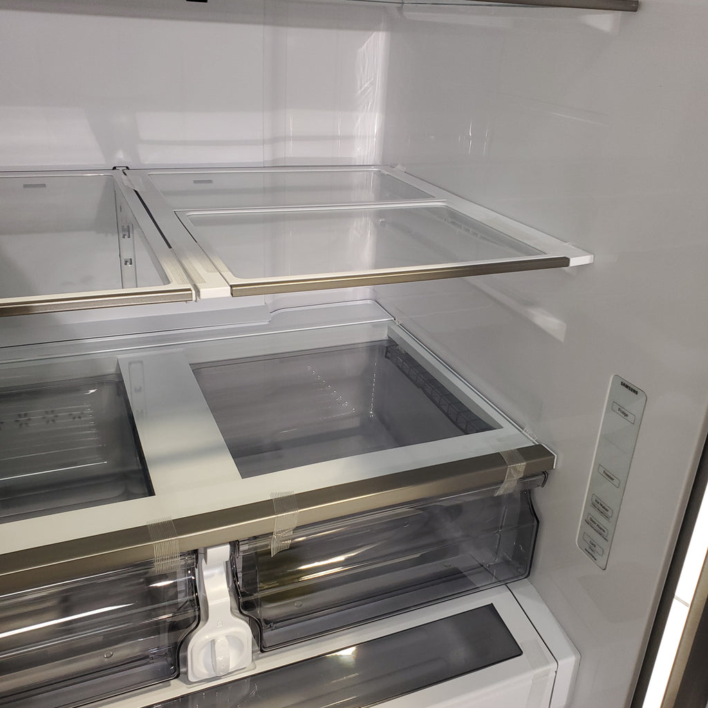 Pictures of Samsung 32 cu. ft. Mega Capacity 3-Door French Door Refrigerator with Dual Auto Ice Maker in Stainless Steel - Open Box - Neu Appliance Outlet - Discount Appliance Outlet in Austin, Tx