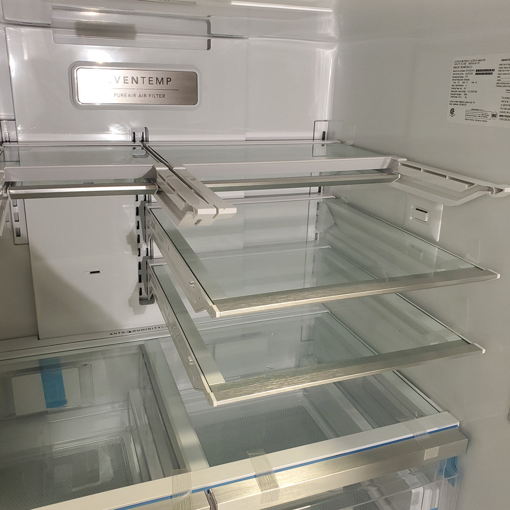 Pictures of Smudge-Proof Stainless Steel ENERGY STAR Frigidaire Gallery 27.8 cu. ft. 3 Door French Door Refrigerator with Dual Ice Maker- Scratch & Dent - Minor - Neu Appliance Outlet - Discount Appliance Outlet in Austin, Tx