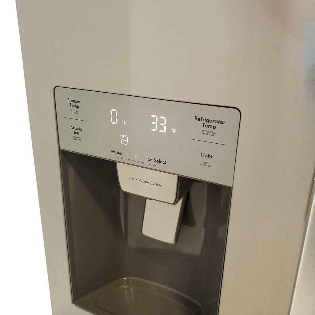 Pictures of Stainless Kenmore 25.5-cu ft French Door ENERGY STAR Refrigerator with Ice Maker, Water and Ice Dispenser - Scratch & Dent - Minor - Neu Appliance Outlet - Discount Appliance Outlet in Austin, Tx