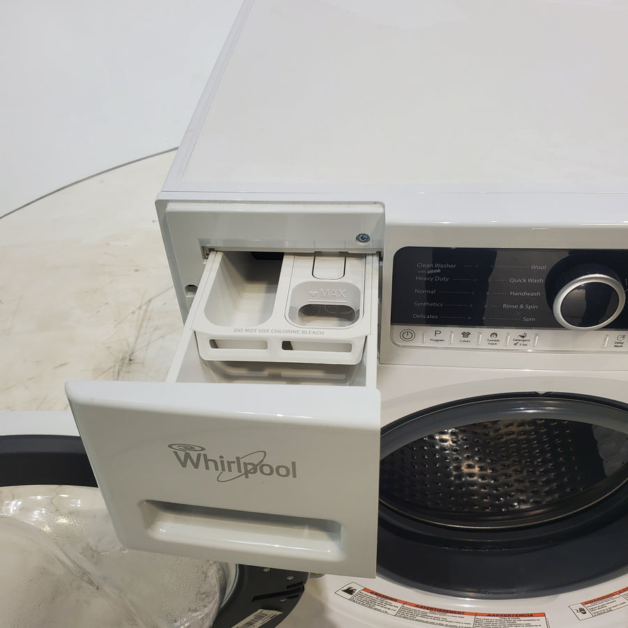 24 inch Wide Compact Whirlpool Front load 1.9 cu ft Capacity ENERGY STAR Washing Machine with Tailored Fabric Care an Tumble Fresh Option - Scratch & Dent - Minor