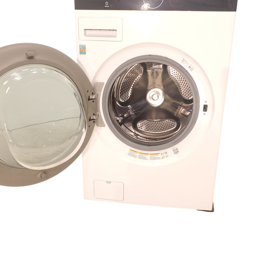White LG Wash Tower Single Unit Front Load with Center Control™ 4.5 cu. ft. Washer and 7.4 cu. ft. Electric Dryer - Scratch & Dent - Minor