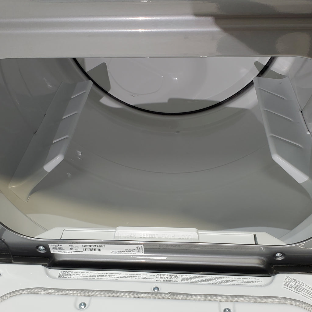 Pictures of Chrome Shadow ENERGY STAR Whirlpool 7.4 cu. ft. Electric Dryer with Smart Steam - Scratch & Dent - Minor - Neu Appliance Outlet - Discount Appliance Outlet in Austin, Tx