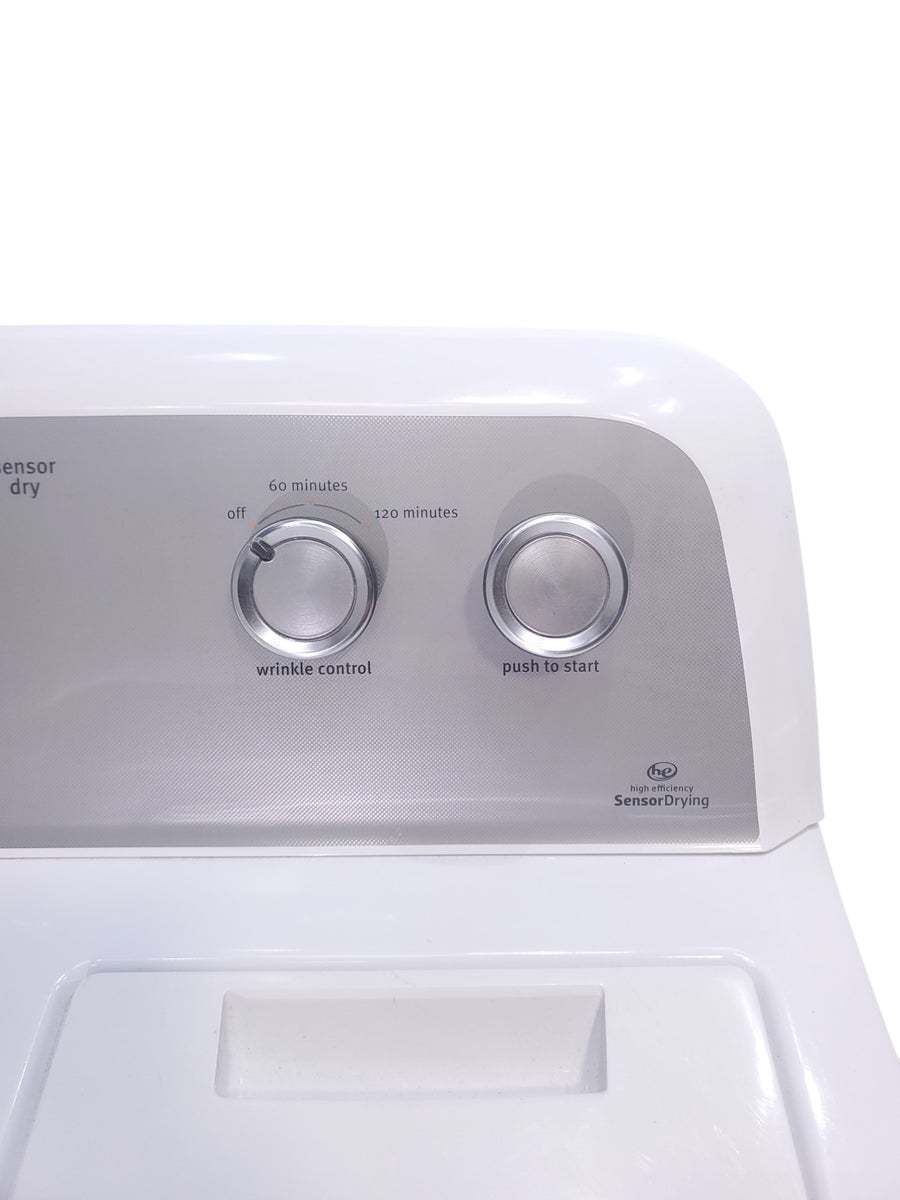 Maytag 4.2 Cu. Ft. Capacity Top Load Washer in White MTW4205SW - Scratch & Dent (Minor) and Maytag Extra Large Vented Electric Dryer in White 15033 - MEDX655DW - Certified Refurbished