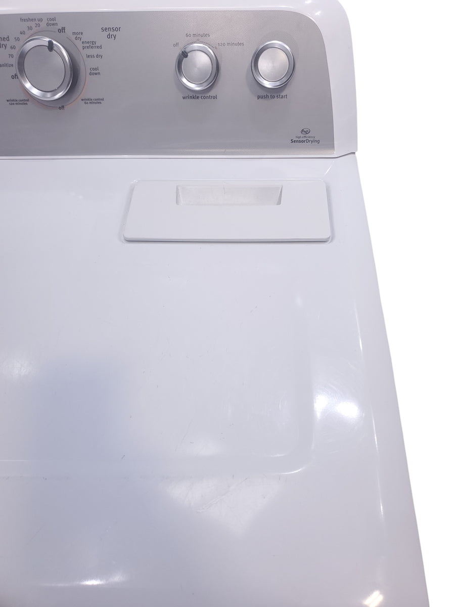 Maytag 4.2 Cu. Ft. Capacity Top Load Washer in White MTW4205SW - Scratch & Dent (Minor) and Maytag Extra Large Vented Electric Dryer in White 15033 - MEDX655DW - Certified Refurbished