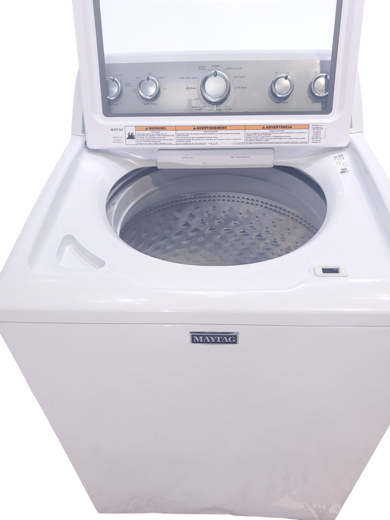 Pictures of Neu Elite Maytag Bravos High Capacity 4.3 cu. ft. Impeller Top Load HE Washing Machine With Extra Water Cycle / Option - Certified Refurbished - Neu Appliance Outlet - Discount Appliance Outlet in Austin, Tx