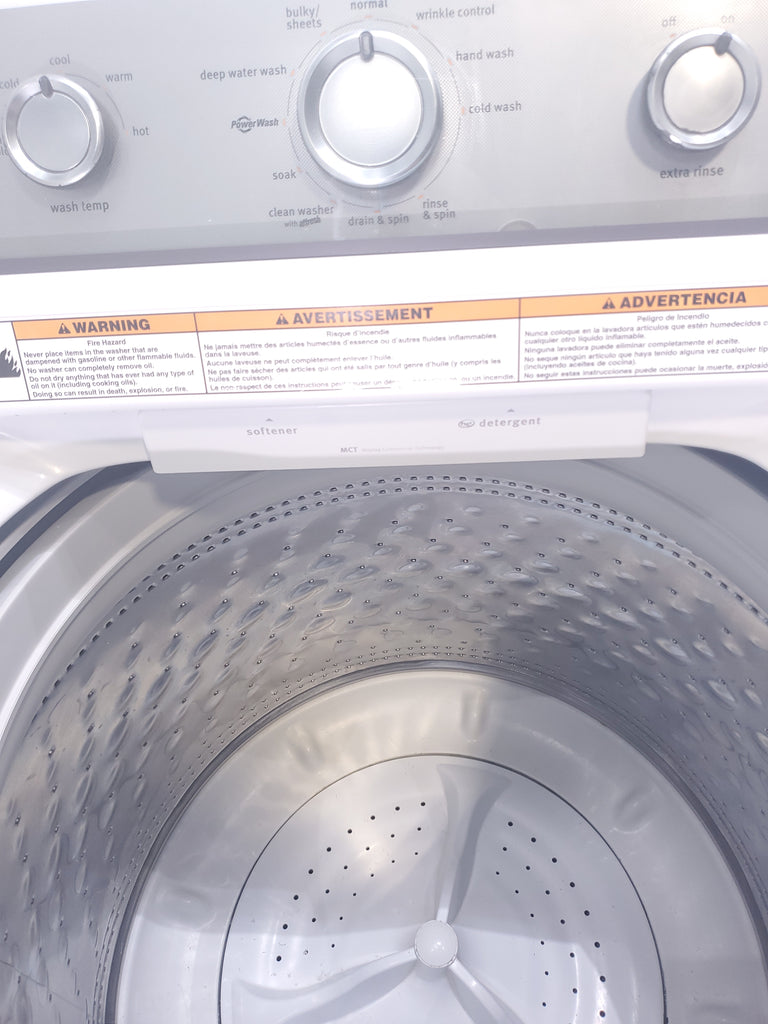 Pictures of Neu Elite Maytag Bravos High Capacity 4.3 cu. ft. Impeller Top Load HE Washing Machine With Extra Water Cycle / Option - Certified Refurbished - Neu Appliance Outlet - Discount Appliance Outlet in Austin, Tx