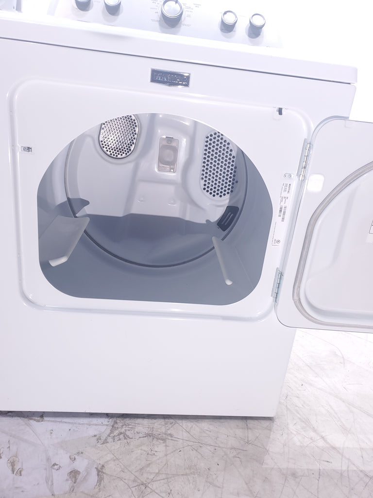 Pictures of Neu Elite Maytag Bravos High Capacity Impeller Washer & Electric Dryer Set: 4.3 cu. ft. High Capacity Impeller Washer With Extra Water Cycle / Option & 7.0 cu. ft. Electric 220v Dryer With Auto Sensor Dry  - Certified Refurbished - Neu Appliance Outlet - Discount Appliance Outlet in Austin, Tx