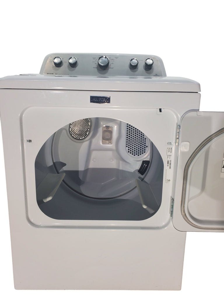 Pictures of Neu Elite Maytag Bravos High Capacity Impeller Washer & Electric Dryer Set: 4.3 cu. ft. High Capacity Impeller Washer With Extra Water Cycle / Option & 7.0 cu. ft. Electric 220v Dryer With Auto Sensor Dry  - Certified Refurbished - Neu Appliance Outlet - Discount Appliance Outlet in Austin, Tx