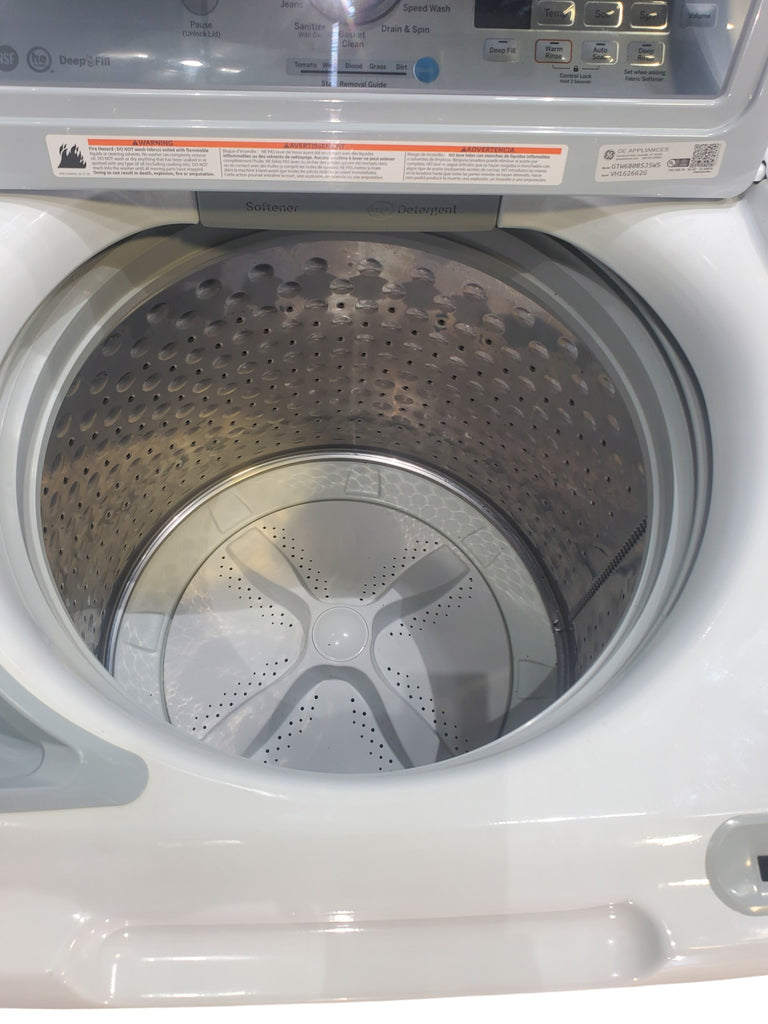 Pictures of Neu Elite GE High Capacity Impeller Washer & Electric Dryer Set: 4.6 cu. ft. High Capacity Impeller Washer With Extra Water Cycle / Option & 7.4 cu. ft. Electric 220v Dryer With Auto Sensor Dry - Certified Refurbished - Neu Appliance Outlet - Discount Appliance Outlet in Austin, Tx