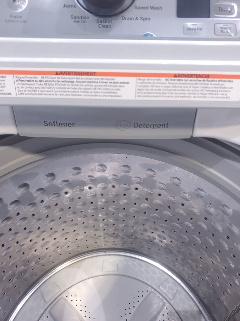 Pictures of Neu Elite GE High Capacity Impeller Washer & Electric Dryer Set: 4.6 cu. ft. High Capacity Impeller Washer With Extra Water Cycle / Option & 7.4 cu. ft. Electric 220v Dryer With Auto Sensor Dry - Certified Refurbished - Neu Appliance Outlet - Discount Appliance Outlet in Austin, Tx