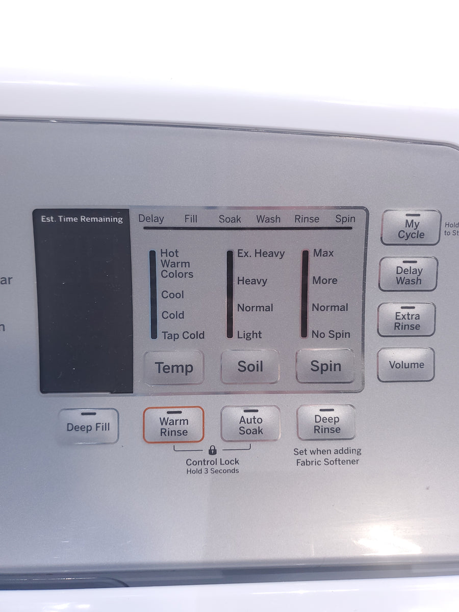 Neu Elite GE High Capacity 4.6 cu. ft. Impeller Top Load HE Washing Machine With Extra Water Cycle / Option - Certified Refurbished