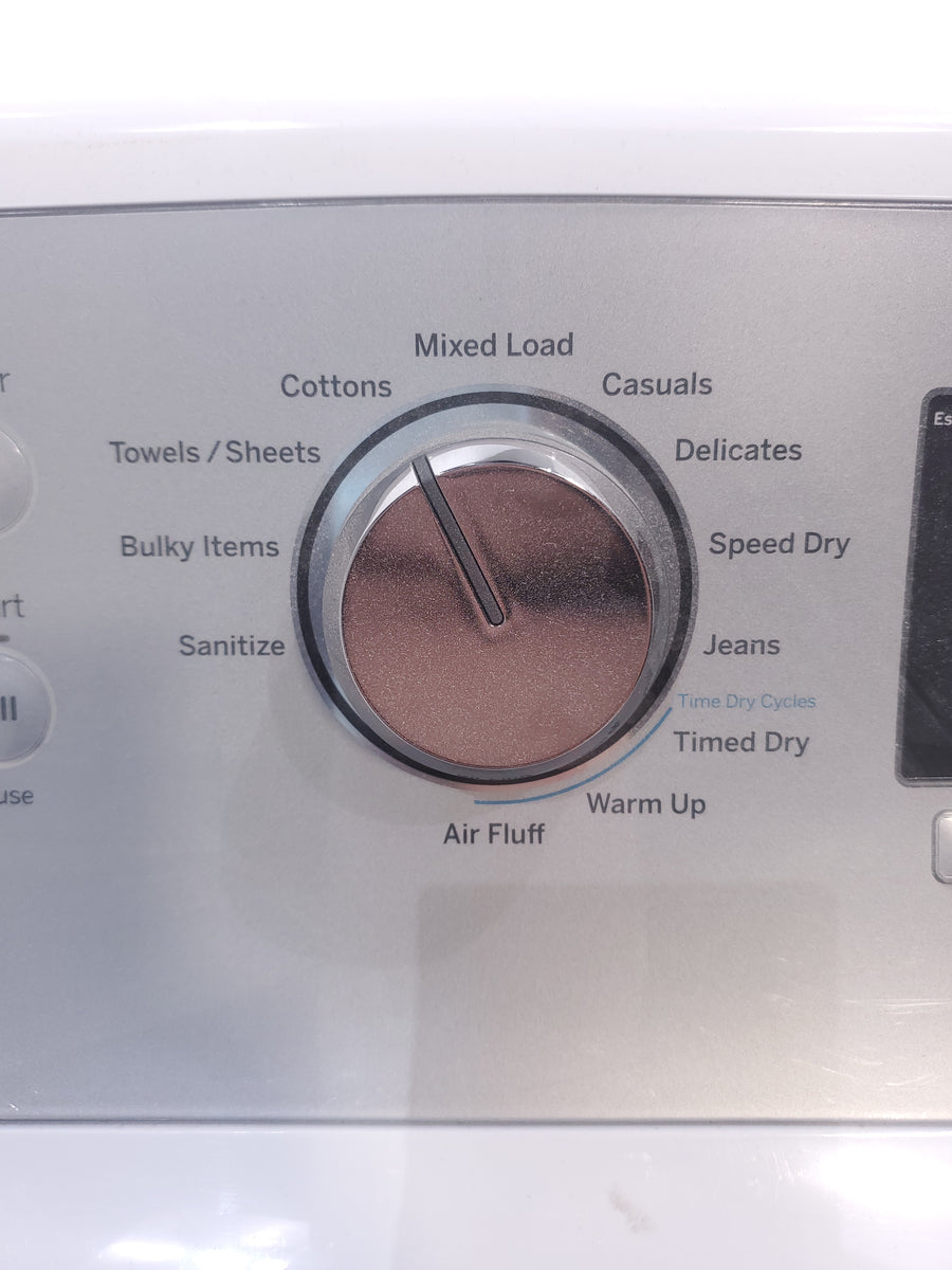 GE White Top Load 4.0 Cu. Ft. Capacity Washer with Stainless Steel Wash Basket GTW325ASWWW - New in Box and  GE ENERGY STAR 7.4 cu. ft. Capacity Aluminized Alloy Drum Electric Dryer with Sensor Dry  15035 - GTD65EBSJWS - Certified Refurbished
