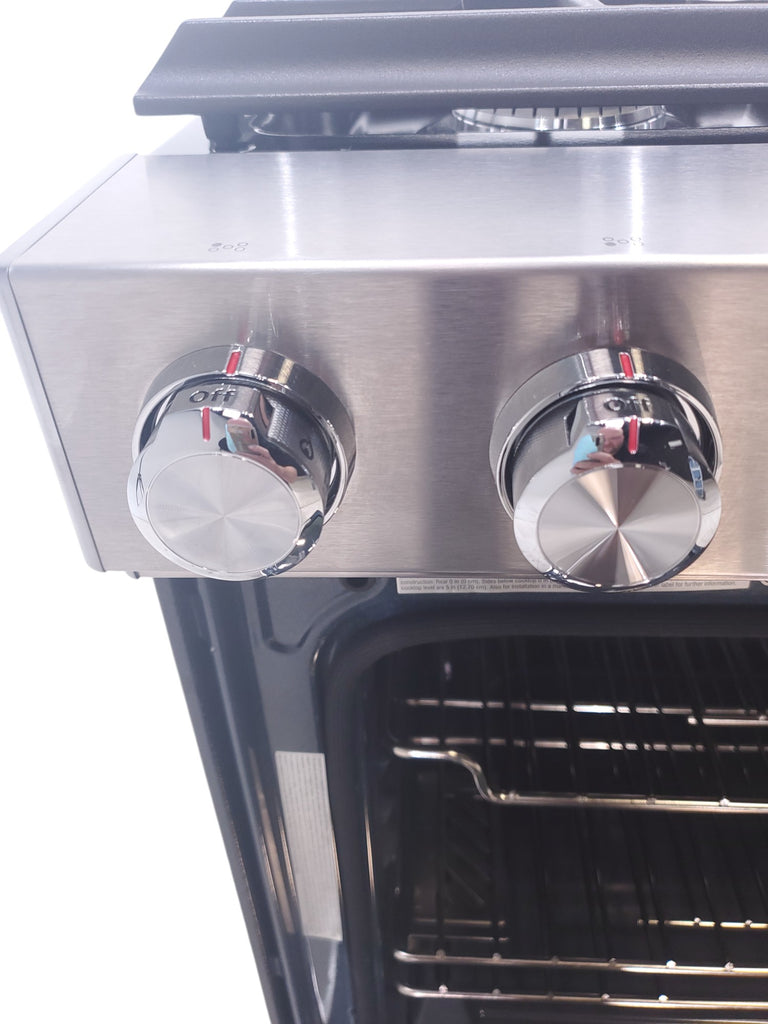 Pictures of KitchenAid  Stainless Steel Convection 30" 5 Burner Slide-in Gas Range with Even-Heat™ True Convection and Steam Rack - Open Box - Neu Appliance Outlet - Discount Appliance Outlet in Austin, Tx