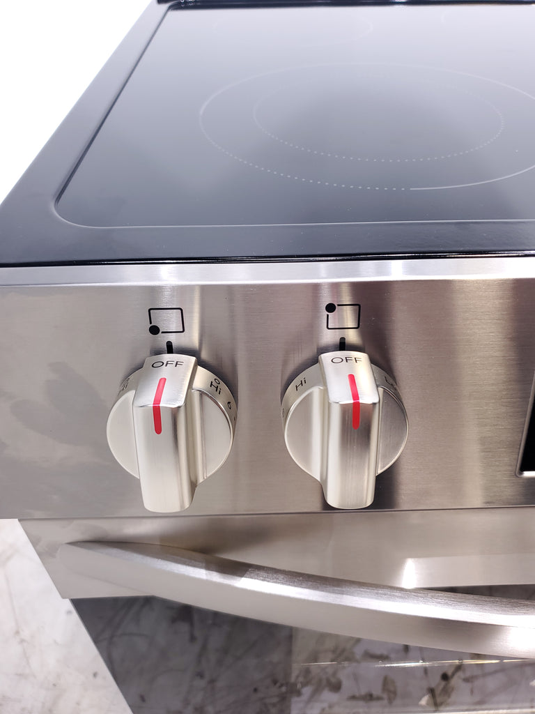 Pictures of Frigidaire Stainless Steel 30" Slide In Electric Range with Steam Clean, 5 Cooktop Elements and Front Controls - Scratch & Dent - Minor - Neu Appliance Outlet - Discount Appliance Outlet in Austin, Tx