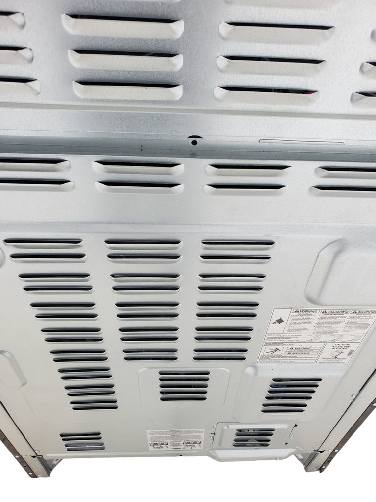 Pictures of Stainless Steel Samsung 5.9 cu. ft. Freestanding 5 Heating Element Smooth Cooktop Self Cleaning Electric Range with True Convection  - Certified Refurbished - Neu Appliance Outlet - Discount Appliance Outlet in Austin, Tx